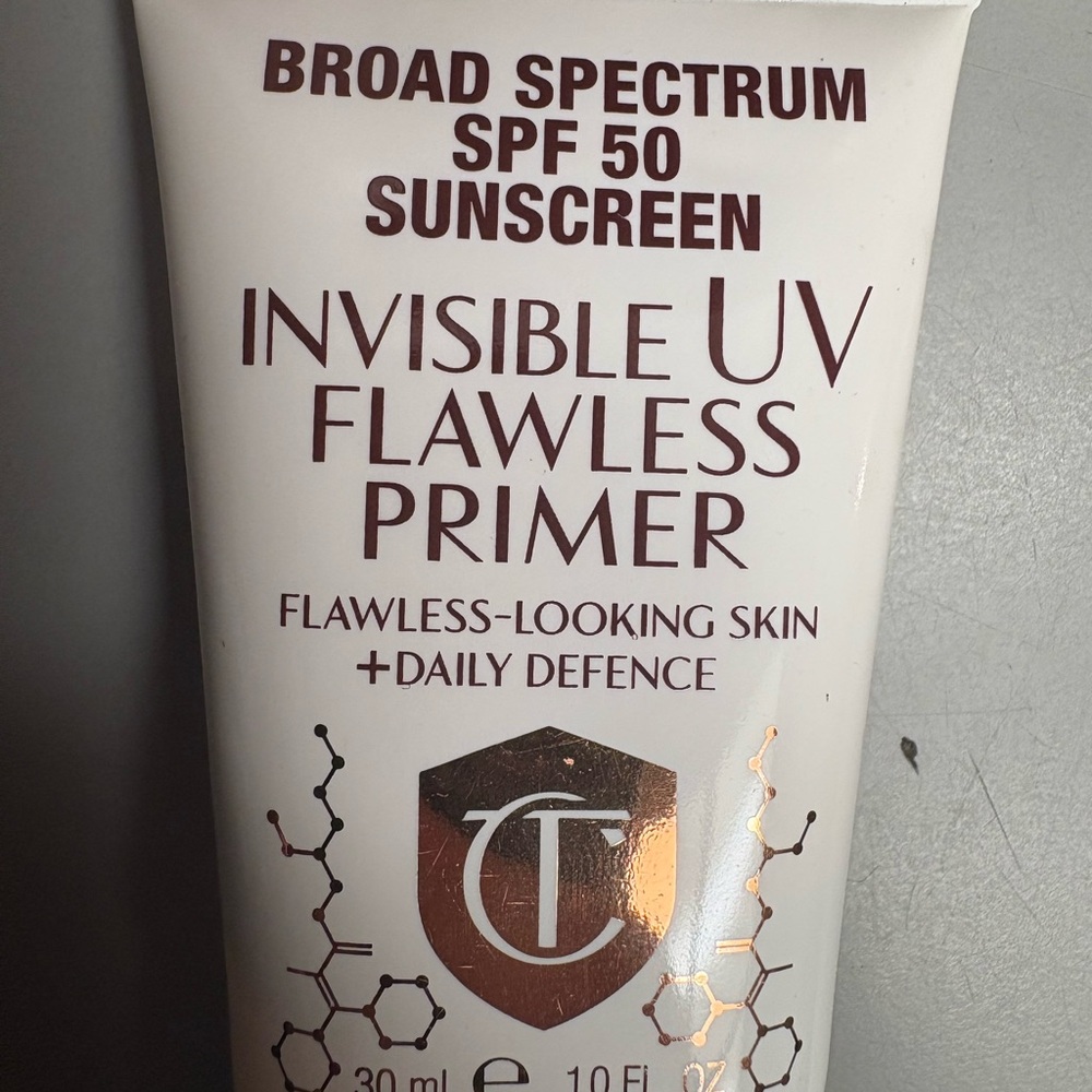 Invisible UV Flawless Primer SPF 50 Charlotte Tilbury NEW